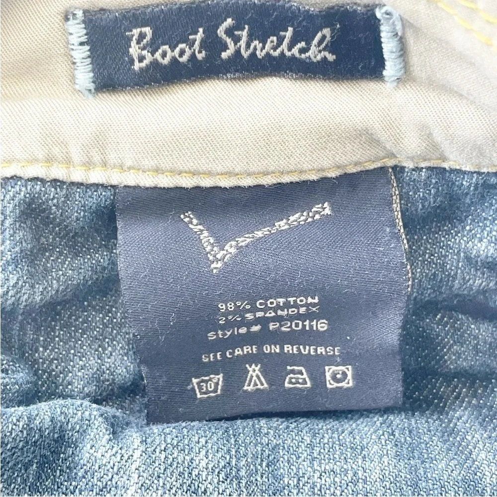 Vigoss Studio Women's Blue Jeans Boot Stretch Size 27